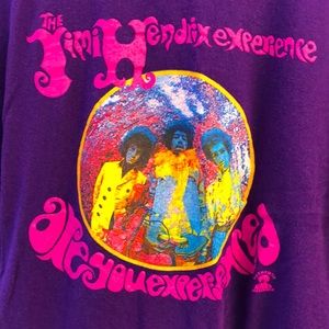 The Jimi Hendrix Experience Are You Experienced T-shirt Size L